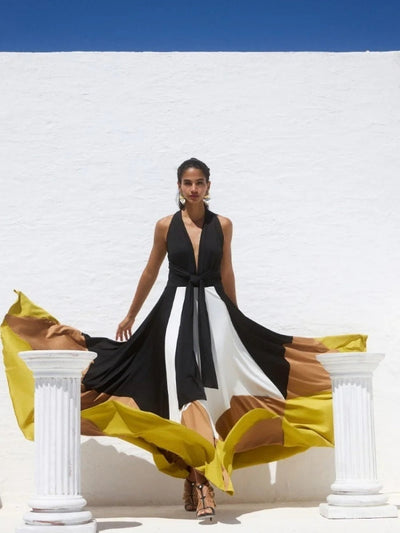 Polymorphic Maxi Dress