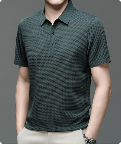 Bracciano Silk Polo Shirt