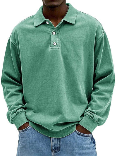 Maxime Long Sleeve Polo Shirt