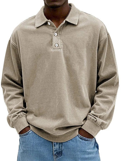 Maxime Long Sleeve Polo Shirt