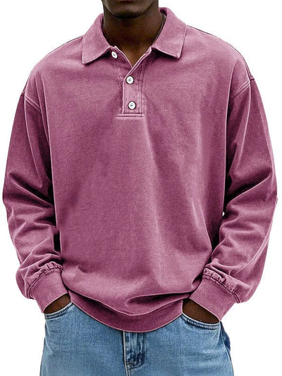Maxime Long Sleeve Polo Shirt