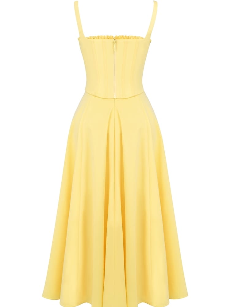 Sunshine Cotton Midi Sundress